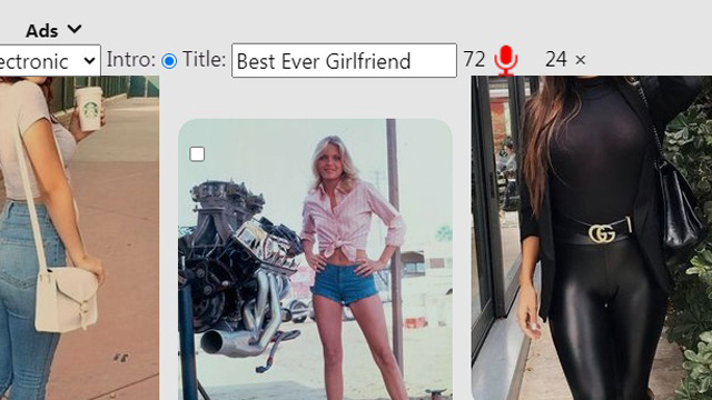 Click the Title box to add your own title